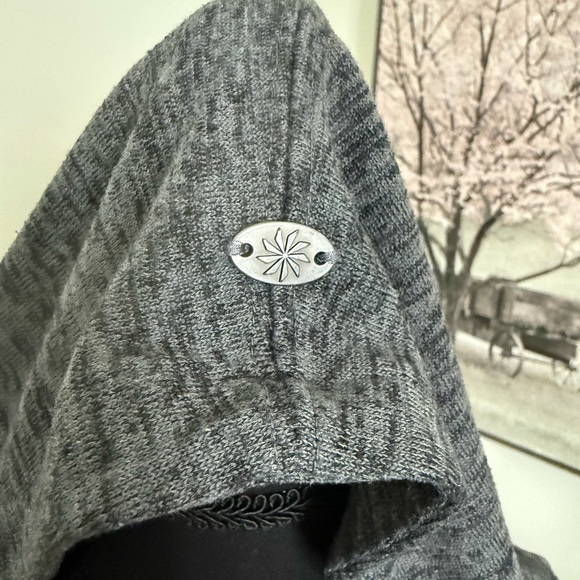 Athleta Gray Hooded Sweatshirt - Picture 3 of 6